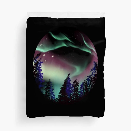 Northern Lights Aurora Borealis For Or Duvet Covers