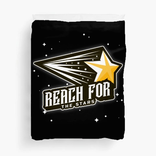 Reach for the Stars -astronomy today stars Duvet Covers