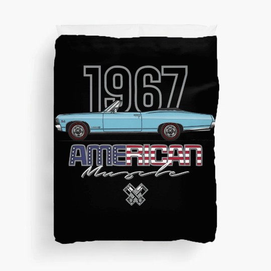 American Light Blue Convertible Duvet Covers