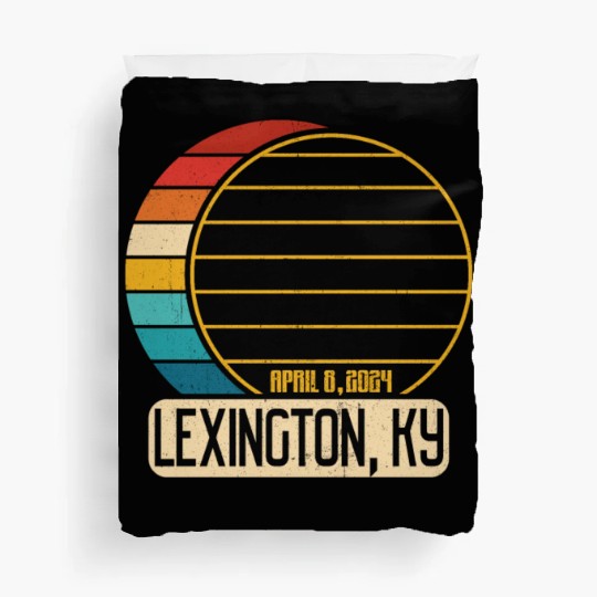 Total Solar Eclipse Kentucky Lexington EclipseLexi Duvet Covers