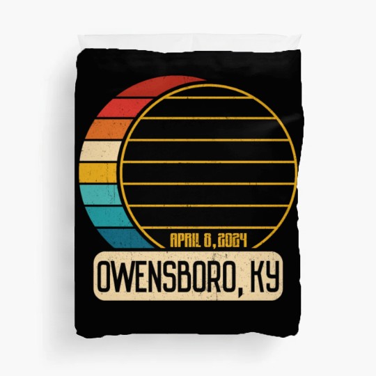 Total Solar Eclipse Kentucky Owensboro EclipseOwen Duvet Covers