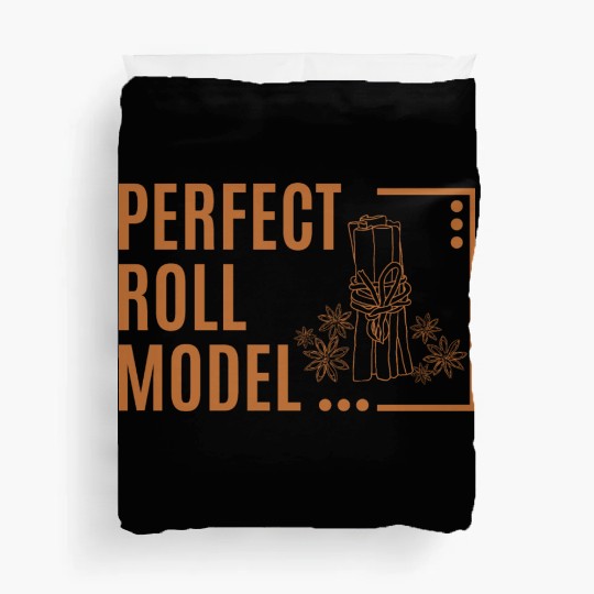 Perfect Roll Model Cinnamon Roll Mom Dad Role Mode Duvet Covers