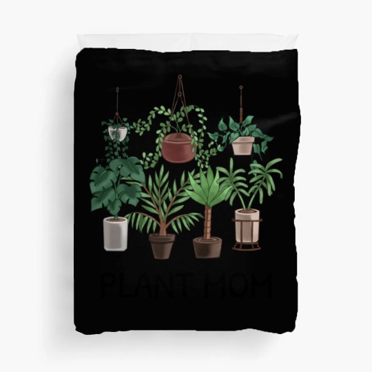 Plant Mom Potted Plant Lover Duvet Covers
