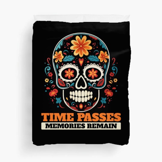 Dia De Los Muertos Sugar Skull Mexican Holiday Duvet Covers