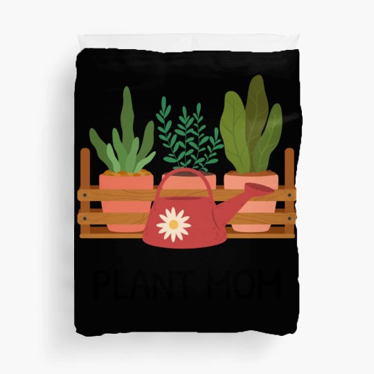 Pot Plant Mom Duvet Covers
