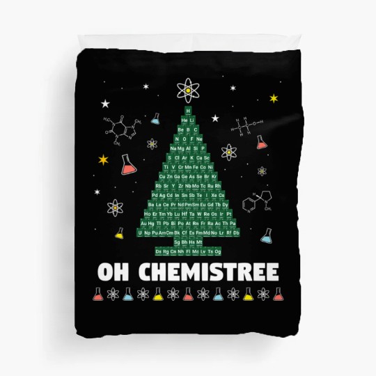 Oh Chemistree Periodic Table Chemistry Tree Duvet Covers
