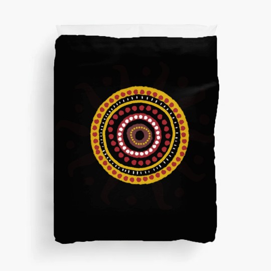 Aboriginal Sun Duvet Covers