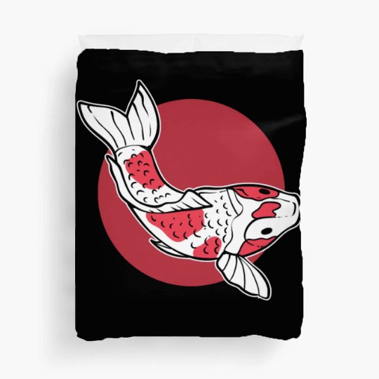 Japanese Koi Fish Koi Fish Keeper Duvet Covers
