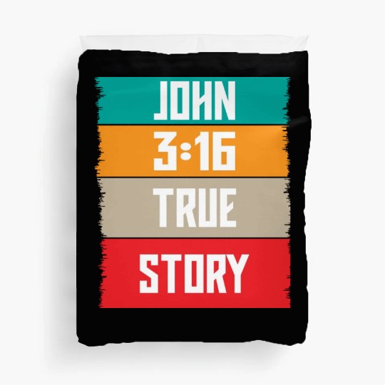 John 3:16 Lve Jesus Christian Christmas Duvet Covers