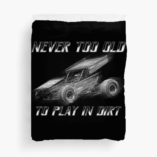 Sprint Car Mom Dirt Track Racing Racing Race Day Duvet Covers