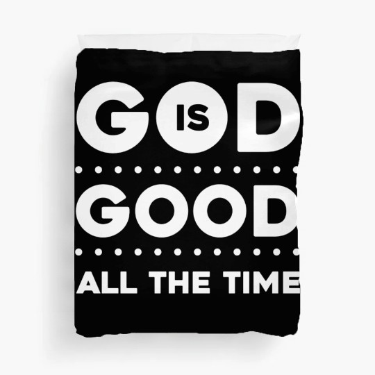 God Is Good Love Jesus Christian Christmas Duvet Covers