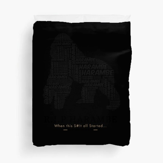 R.I.P Harambe Duvet Covers