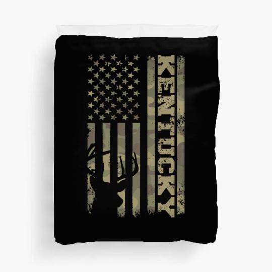 Kentucky Deer Hunter Duvet Covers