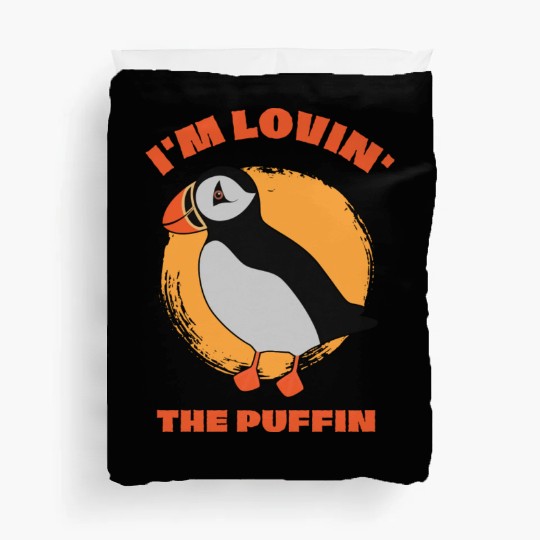 Lovin The Puffin Bird Lover Puffins Duvet Covers