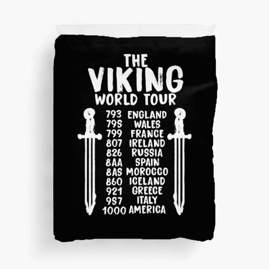 The Viking World Tour Duvet Covers