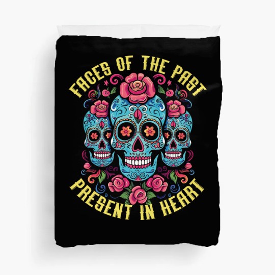 Dia De Los Muertos Sugar Skull Mexican Holiday Duvet Covers