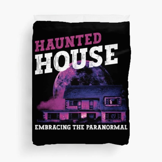 Horror Paranormal Haunted House Spooky Halloween Duvet Covers