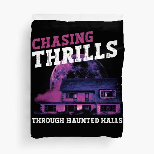 Horror Paranormal Haunted House Spooky Halloween Duvet Covers