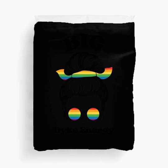 Big Energy Lesbian Pride Month Duvet Covers