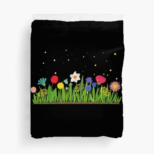 Garden of Firefly Duvet Covers