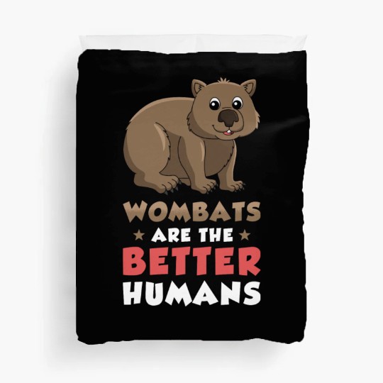 Wombat Australian Animal Lover Duvet Covers