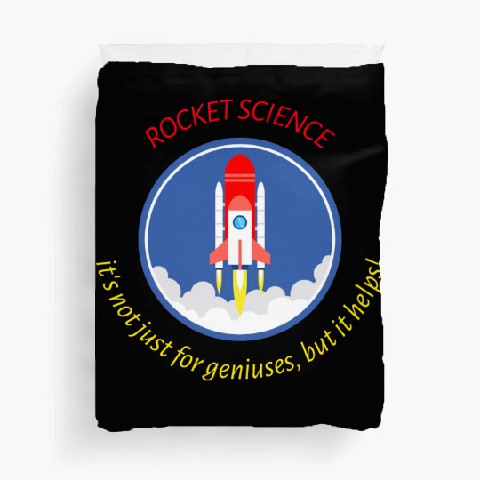 Rocket Scientist Duvet Covers