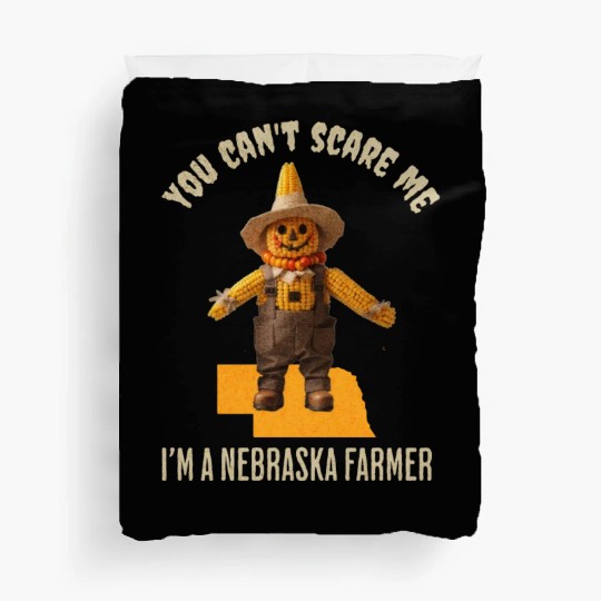 I’m a Nebraska Farmer Halloween Fall Autumn Duvet Covers