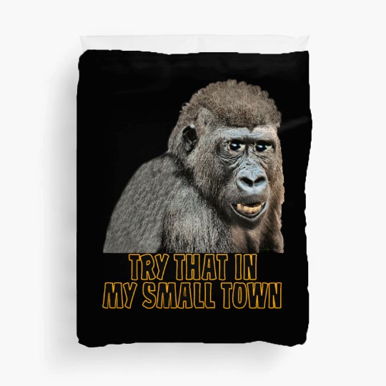 Small Town Ape Duvet Covers