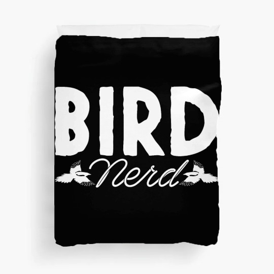 Bird Nerd Joke Birds Lover Budgie Parrot Heron Duvet Covers