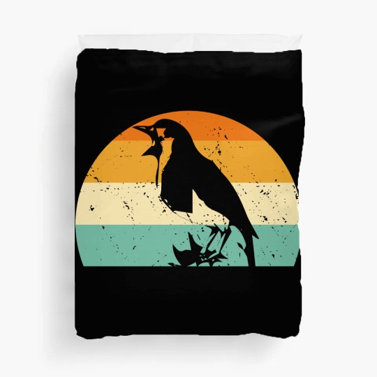 Bird Chirp Art Budgie Sparrow Canary Hummingbird Duvet Covers