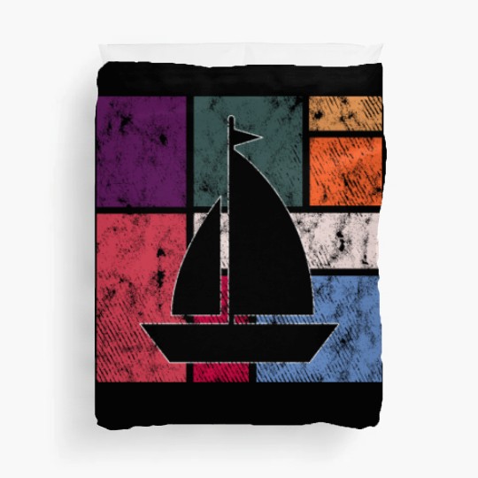 Vintage Sailing Adventure Duvet Covers