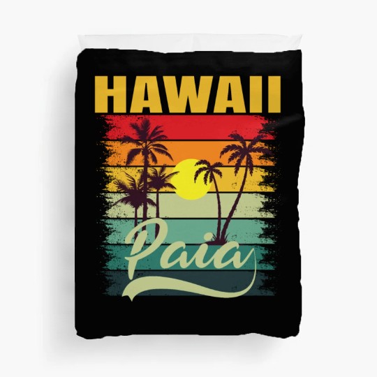 Friends Summer Travel Family Vacation PAIA Hawaii Duvet Covers