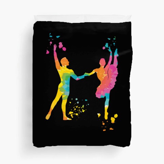 Ballet Dance Couple Woman Ballerina Duvet Covers