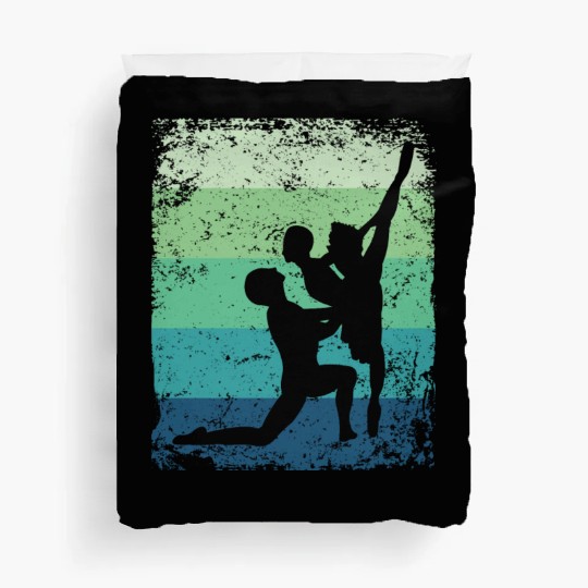 Ballet Dance Couple Vintage Ballerina Duvet Covers