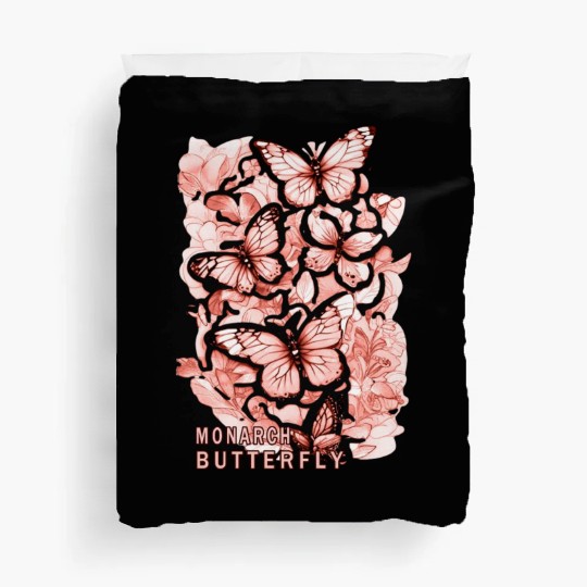 monarch butterfly Duvet Covers