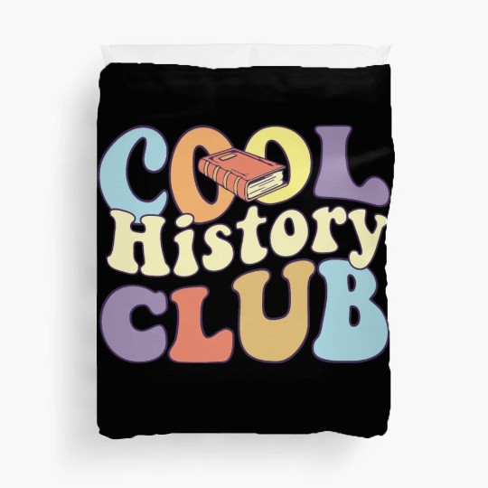 Cool History Club History Buff BA History Major Duvet Covers
