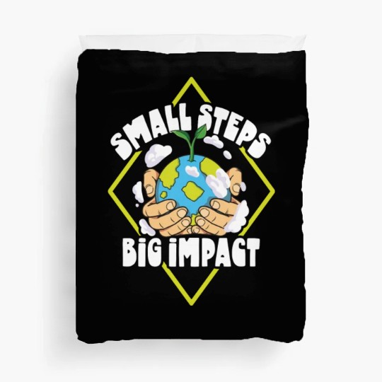 Climate Change Environmental Earth Day Planet Duvet Covers