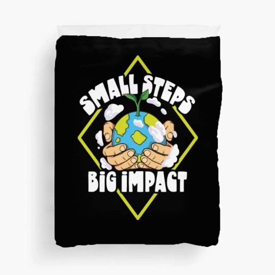 Climate Change Environmental Earth Day Planet Duvet Covers