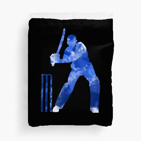 Cricket Batsman, County World One Day - I Love It Duvet Covers