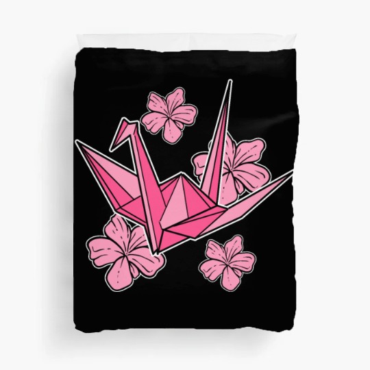 Sakura Origami Artisan Duvet Covers