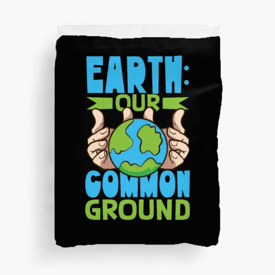 Climate Change Environmental Earth Day Planet Duvet Covers