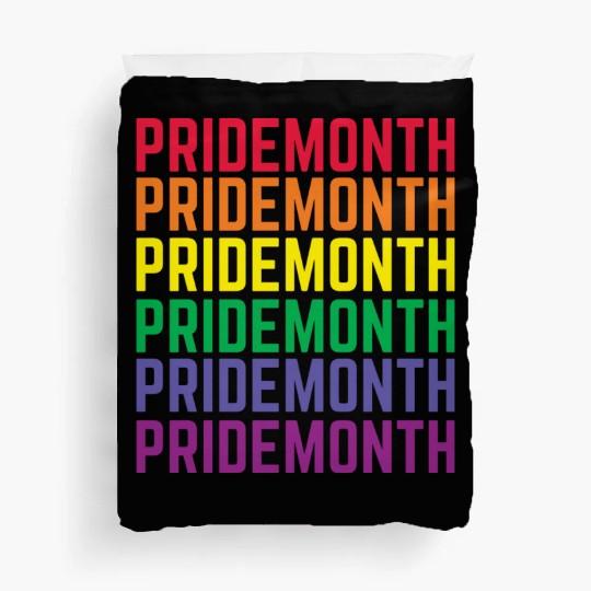 Pride Month Lgbt Demon Transgender Lesbian Gay Duvet Covers