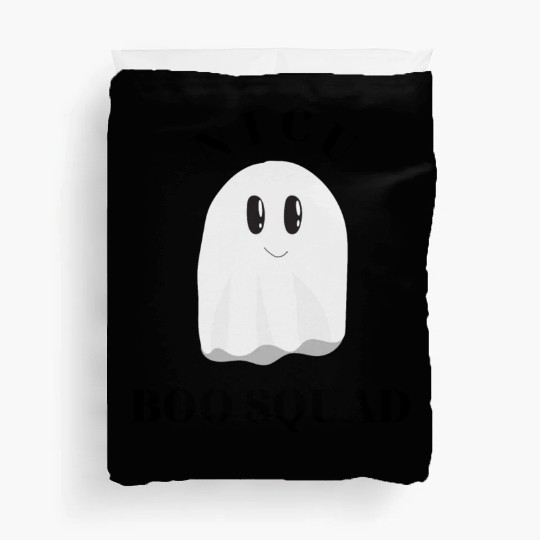 Cute NICU Halloween | NICU Boo Squad design Duvet Covers