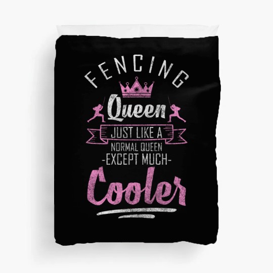 Fencing Sport Duel Sport Fencing Duvet Covers