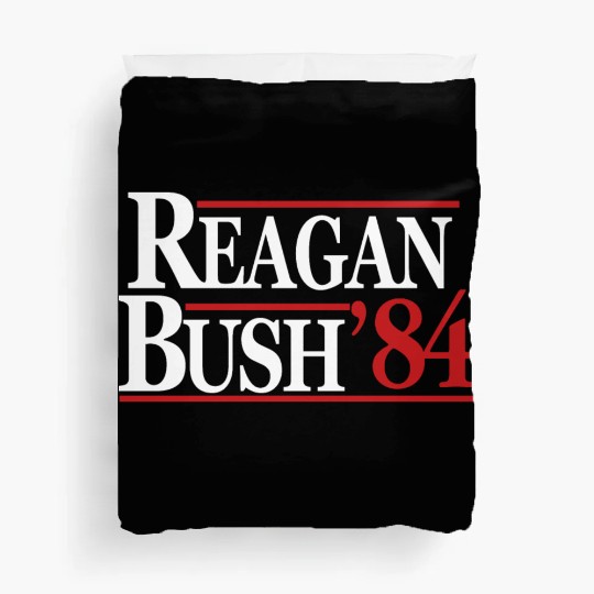 Reagan Bush 1984 V2 Duvet Covers