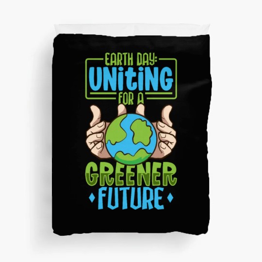 Climate Change Environmental Earth Day Planet Duvet Covers