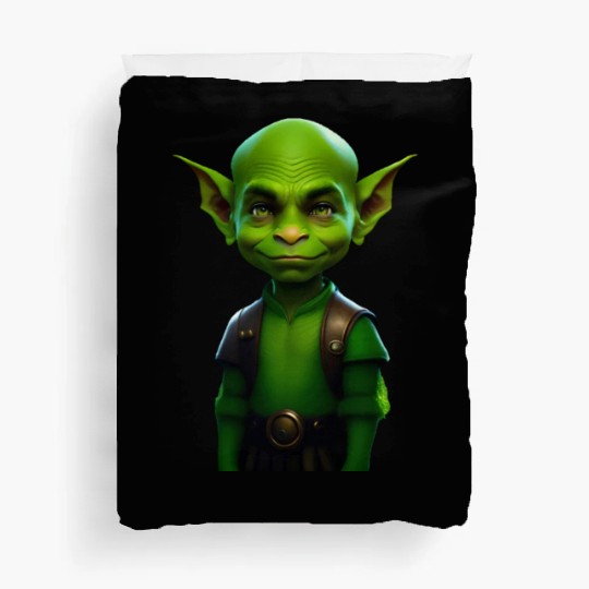Green Goblin Rascal Embrace the Mischief Duvet Covers