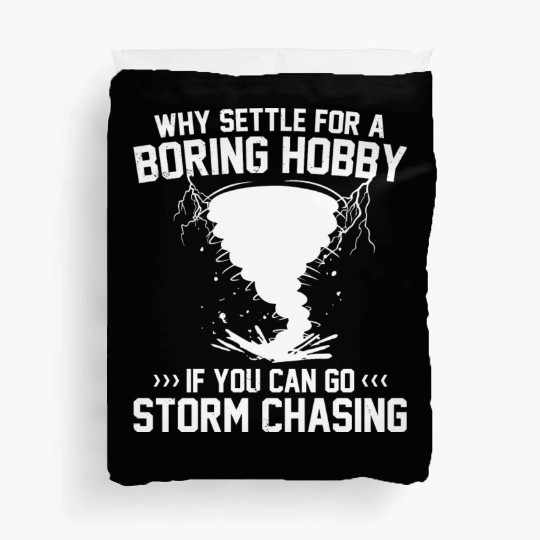 Storm Spotter | Storm Chaser Storm Alerts Gift Duvet Covers