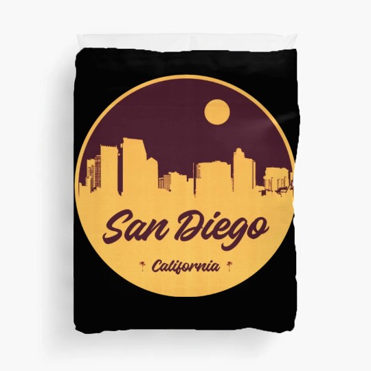 San Diego Skyline Duvet Covers