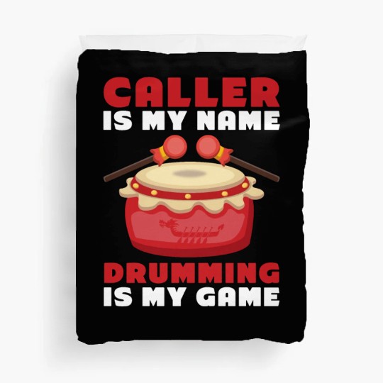 Funny Dragon Boat Racing Paddle Duvet Covers